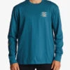 T-shirt Manches Longues Billabong Throw Back - BLUE LAGOON 1 T-shirt Manches Longues Billabong Throw Back - BLUE LAGOON -SeaRide T shirt manches longues Billabong Throw Back BLUE LAGOON