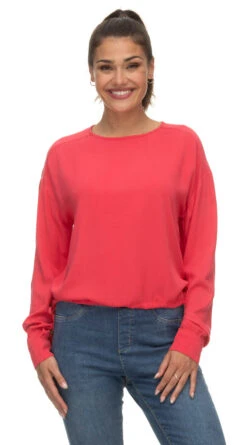 Ragwear T-shirt Manches Longues NICCUSH LONG -red