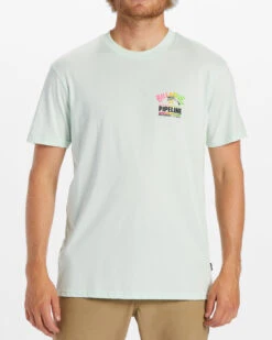 T-shirt Pour Homme Billabong Pipeline - Seaglass