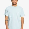 T-shirt Pour Homme Quiksilver The Natural Dye - Celestial Blue -SeaRide T shirt pour Homme Quiksilver The Natural Dye Celestial