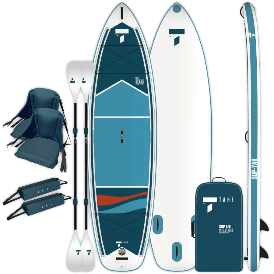 TAHE 11'6" BEACH SUP-YAK + PACK KAYAK 3 TAHE 11'6" BEACH SUP-YAK + PACK KAYAK