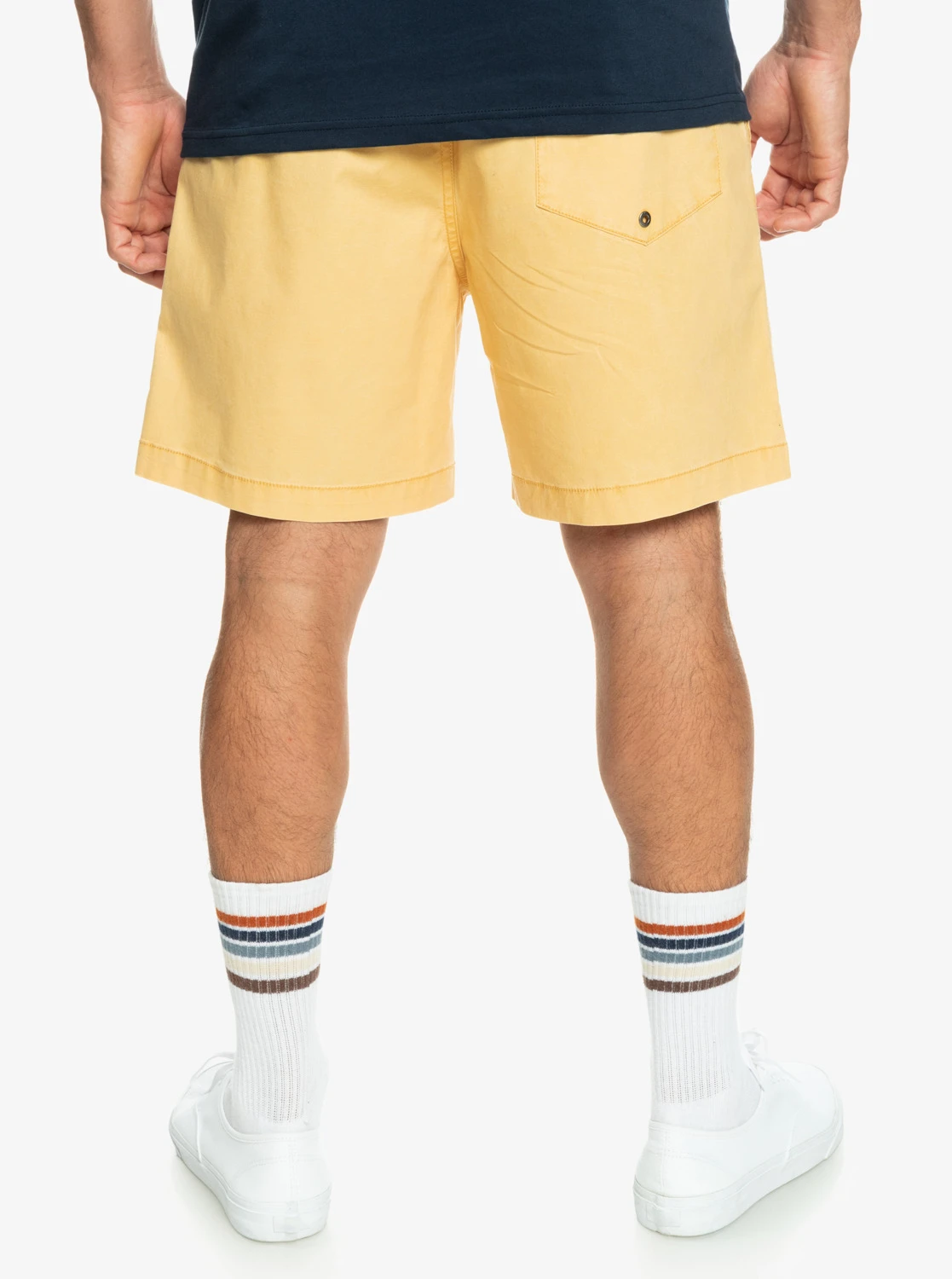 Short Taille élastique Pour Homme Quiksilver Taxer - Wheat 5 Short Taille élastique Pour Homme Quiksilver Taxer - Wheat – Image 3