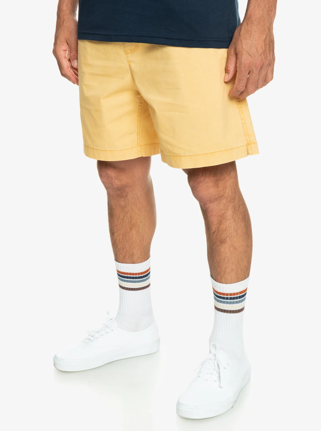 Short Taille élastique Pour Homme Quiksilver Taxer - Wheat 4 Short Taille élastique Pour Homme Quiksilver Taxer - Wheat – Image 2