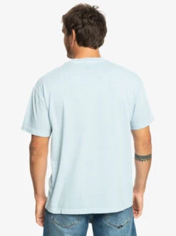 T-shirt Pour Homme Quiksilver The Natural Dye - Celestial Blue -SeaRide THE NATURAL DYE SS 0 271149 1