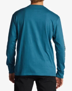 T-shirt Manches Longues Billabong Throw Back - BLUE LAGOON -SeaRide THROW BACK LS 0 268885 1
