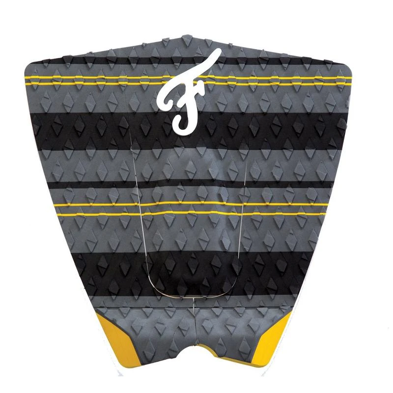 Pad De Surf FAMOUS EL REY - Charcoal/Yellow 3 Pad De Surf FAMOUS EL REY - Charcoal/Yellow