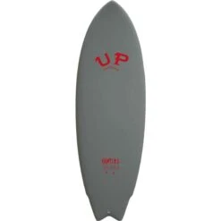 Planche De Surf UP VAMPIRE Blood 5.6 - Gris/Rouge
